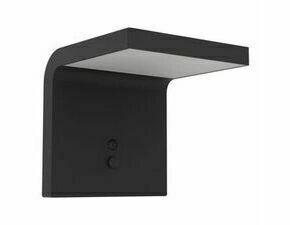 Nástěnné solární svítidlo SPIANTE černá 140 mm 6W EGLO