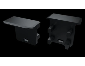 Koncovka profilu GREENLUX EC-PROFIL G BLACK HO (12-0072-00)