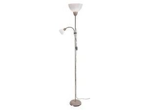 Stojací lampa Action Pro šedo-béžová E27 1×60W RABALUX 74103