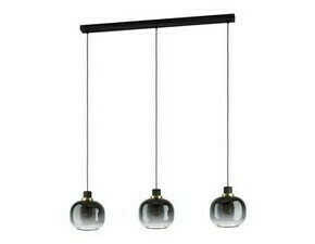 Svítidlo závěsné EGLO HL 3 E27 SW MS-GEB. SW-GRAU-TR.OILELLA