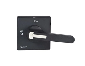 SCHN KAF3PZ Ovládač černý uzam. 60x60mm pro V5 a V6 a vačkové spínače, 4 šrouby