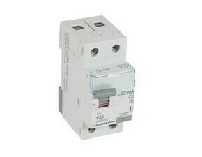 Chránič dvoupolový LEGRAND 411576 TX3 CHRÁN. 2P 63A 300MA A