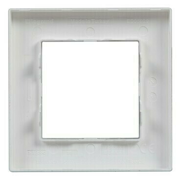 Rámeček jednonásobný LEG 863891 Niloé Step broušený hliník