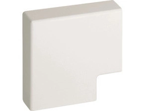 SCHM 03266 Plochý roh pro minikanály 40x17 - bílá