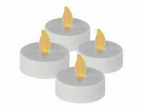 EMOS DCCV16 4LED SET WH TEA FLICKER VNT