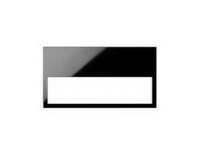 Rámeček Minimal SIMON 10001620-138, 2 násobný, černá