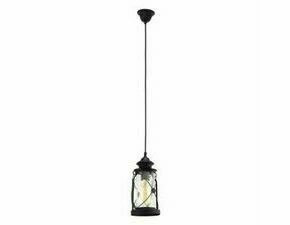 Závěsné svítidlo BRADFORD černá O140 mm 1X60W EGLO