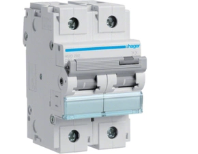 Jistič dvoupolový HAGER HMD280 2-pól. 80 A, char. D, 15 kA