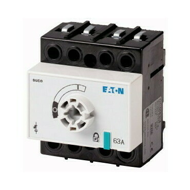 EATON 1314009 DCM-63/4-SK+FM Odpínač DUCO, 63A, 4 pól, čelní montáž, bez ovládací páky