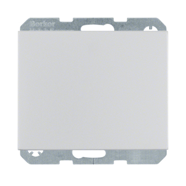 HAG 47517203 Zásuvka, SCHUKO, 16 A, 250 V~ s víčkem, bezšroub. svorky, Berker K.5, Alu