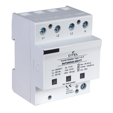 CITEL 3582 DUT 250VG/TT TNS,TT/řazení 3+1 RP 2,9kč/ks