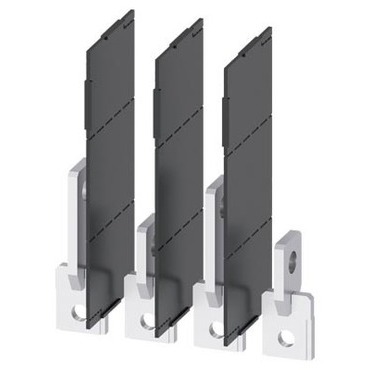 OEZ 3VA9254-0QD00 3VA9254-0QD00 Připojovací sada přední přívody - vertikální, Cu/Al pasy / kabelová