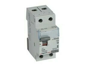 Chránič dvoupolový LEGRAND 411561 TX3 CHRÁN. 2P 63A 30MA A