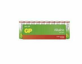 Baterie alkalická GP B0420G ALKALINE AA (LR6) 10SH