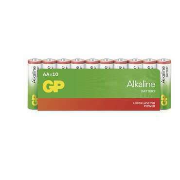 Baterie alkalická GP B0420G ALKALINE AA (LR6) 10SH