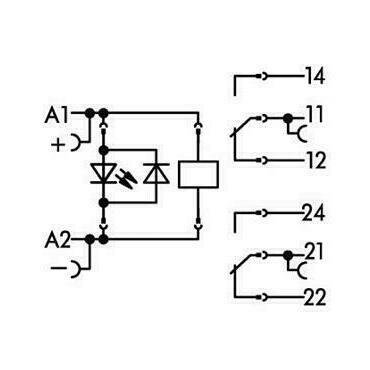 WAGO 788-311 Reléový modul