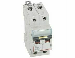 Jistič dvoupolový LEGRAND 409567 DX3 DC 2P C10 16KA