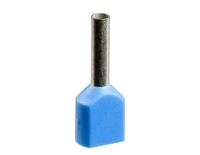 SCHN AZ5DE007 Kabelová koncovka 2x0,75mm modrá