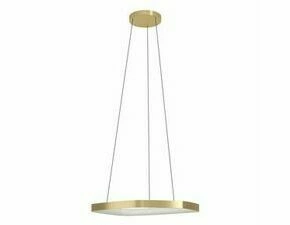 Svítidlo závěsné EGLO LED-HL MESSING WEISS VALLEROSA