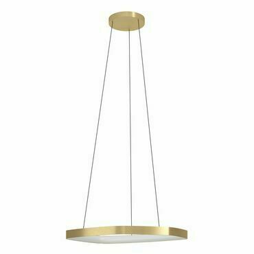 Svítidlo závěsné EGLO LED-HL MESSING WEISS VALLEROSA