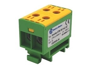 BEČOV UK2035.24 Svorka ETB 35/1x2 žluto-zelená