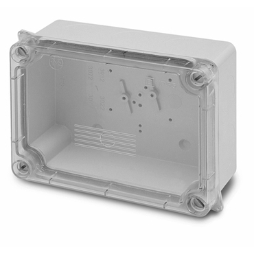 FAM Krabice AcquaBOX 3042 IP55 160x120x73mm průhledné víko, hladké boky
