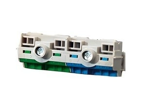 HEN KV FC 03 Svorkovnice PE+N, každá 1x 25mm2+ 4x 4mm2, provedení FIXCONNECT, pro skříně KV s 3 modu