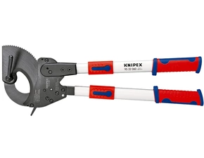 KNIPEX 95 32 060 Nůžky na kabely s teleskopickými rukojeťmi- ráčnové