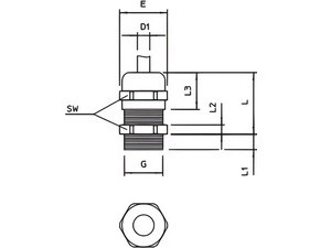 V-TEC PG7 MS Kabelová vývodka