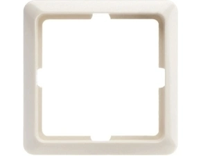 SCHN 204110 ELSO Scala - krycí rámeček, jednonásobný, perlově bílá
