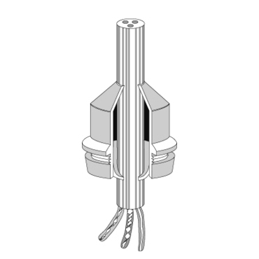 HEN EDK 16 Násuvná kabelová vývodka k instalaci do vnitřních prostor, IP 65, v balení 5ks
