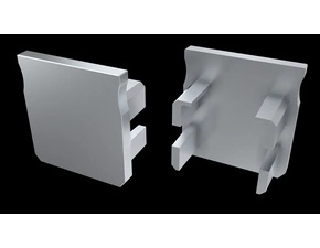 Koncovka profilu GREENLUX EC-PROFIL Y GRAY (12-0094-01)