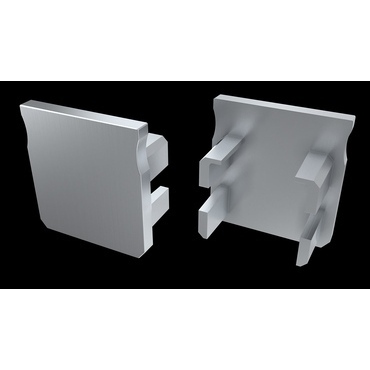 Koncovka profilu GREENLUX EC-PROFIL Y GRAY (12-0094-01)