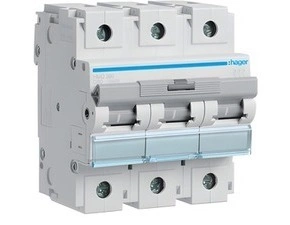 Jistič třípolový HAGER HMD380 3-pól. 80 A, char. D, 15 kA