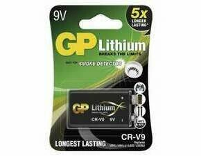 Baterie lithiová GP 9V B1509 (CR-V9), 1ks