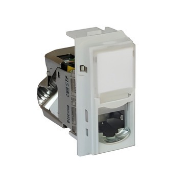 LEG KW4279C6AS LNOW ZÁS RJ45 CAT6A STP BÍLÁ