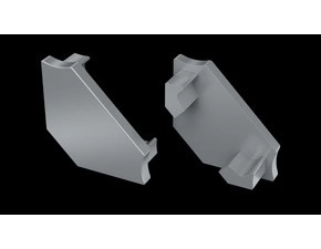 Koncovka profilu GREENLUX EC-PROFIL C GRAY (12-0044-01)