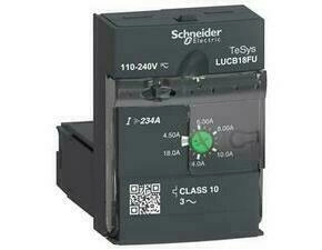 SCHN LUCB18FU TeSys řada U, rozšířená řídicí jednotka, 4,5…18A, třída 10 pro 3-fáz.motory, pro zákla