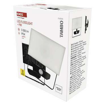 EMOS ZS2932 LED REFLEKTOR TAMBO 30W 3000LM PIR