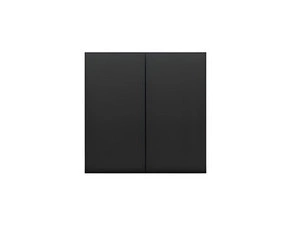 Kryt 2 násobný SIMON 55 TKW6/2/X/149, pro přístroje spínačů a tlačítek, černá matná