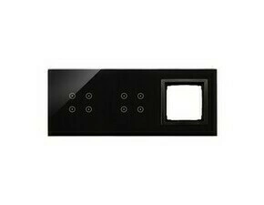 Kryt dotyk. ovl. SIMON 54 TOUCH DSTR3440/75, 2 ovl. SIMON 54 TOUCH 54 Touch, 4 dotyk.+4 dotyk.+1otvo