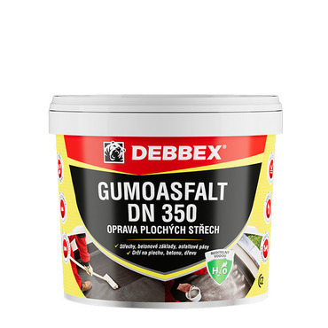 Gumoasfalt DEBBEX 110081BIP DN 350 , černá 5kg na vodní bázi