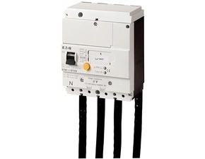 Spoušť chráničová EATON 104607 NZM1-4-XFI300R,pro NZM1, 4pól, boční montáž, In=160A (Icu=50kA)