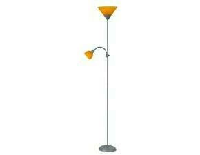 Stojací lampa Action stříbrná E27 1×100W RABALUX 4026
