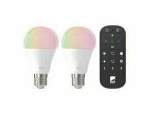 EGLO SET 2XLM-ZIG-RGB/CCT E27 A60 9W OPAL+FB