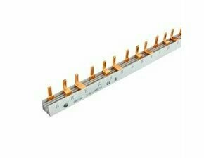 EL 1100046 Prop. lišta S-3L-1000/10, kolík (jazýček), 3pól., 63A, rozteč 17,8mm(bal.20)