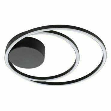Svítidlo stropní EGLO LED-DL SCHWARZ WEISS RUOTALE