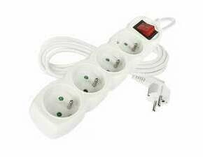 Kabel prodlužovací EMOS P1413, 4Z 3M S VYP.