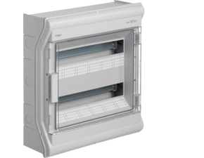 Rozvodnice nástěnná HAG VE218L, vector II, IP65, 2-řadá, 36mod.