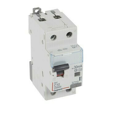 Chránič kombinovaný LEGRAND 411294 DX3 KOMB. 1+N C10 30MA A 10KA